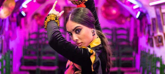 Espectáculo flamenco en el tablao Cueva de la Rocío