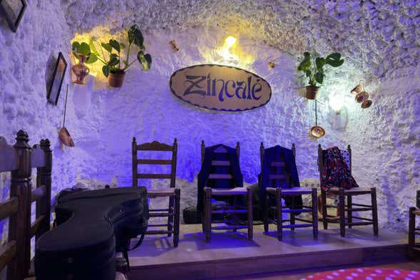 Espetáculo flamenco na Cueva Zincalé