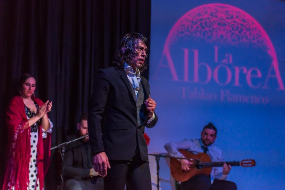 Spettacolo di flamenco a La Alboreá