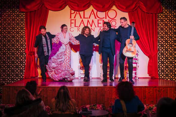 Espectáculo en el tablao Palacio Flamenco