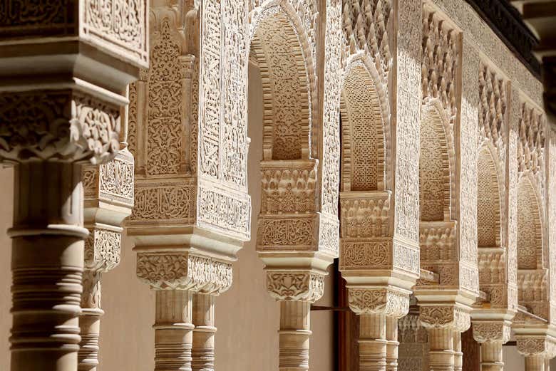 Arcos andalusíes de la Alhambra
