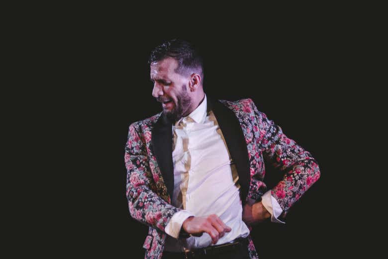 Un bailaor del espectáculo