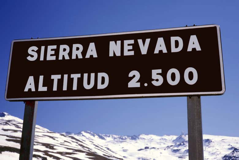 Altitud de Sierra Nevada