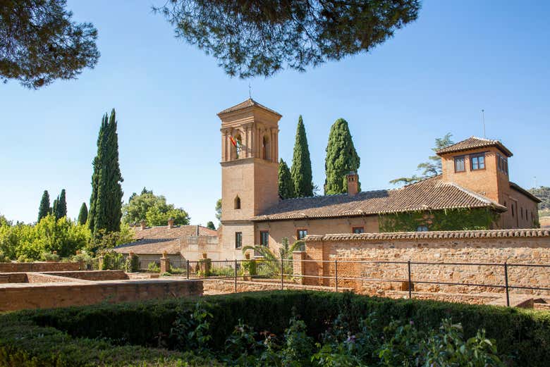 See the Convent of San Francisco in the Alhambra