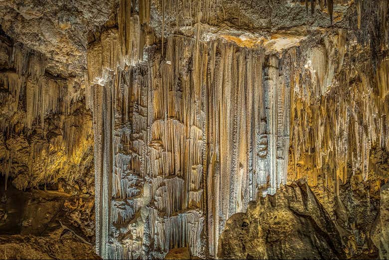 The Waterfall Room, inside the Caves of Nerja