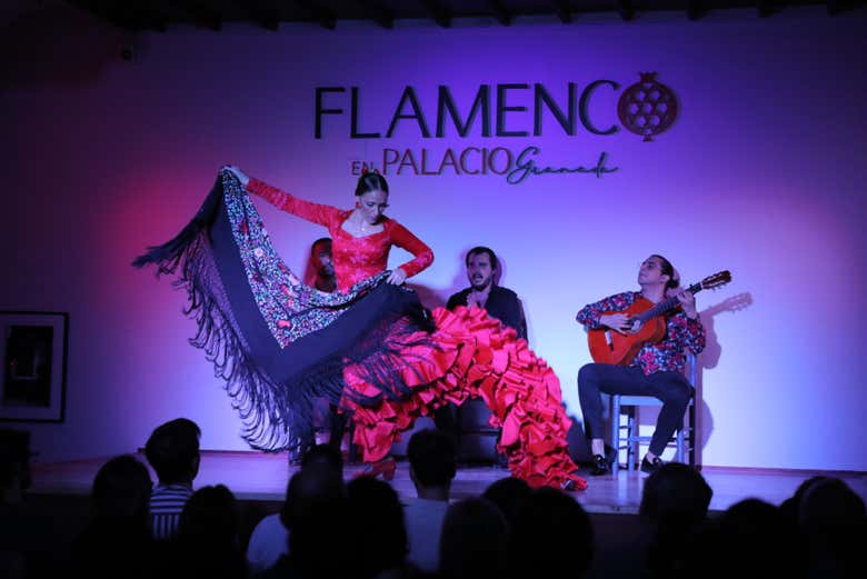 Disfrutando del arte flamenco en Granada
