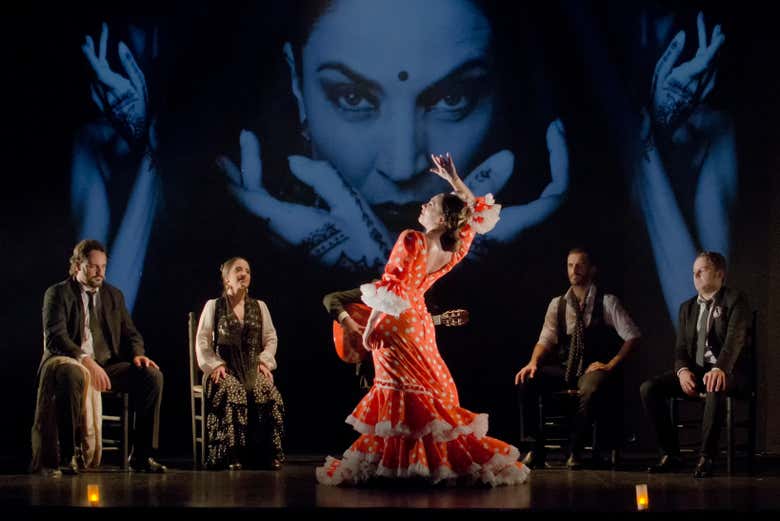 Uma das cenas do espetáculo Sensaciones