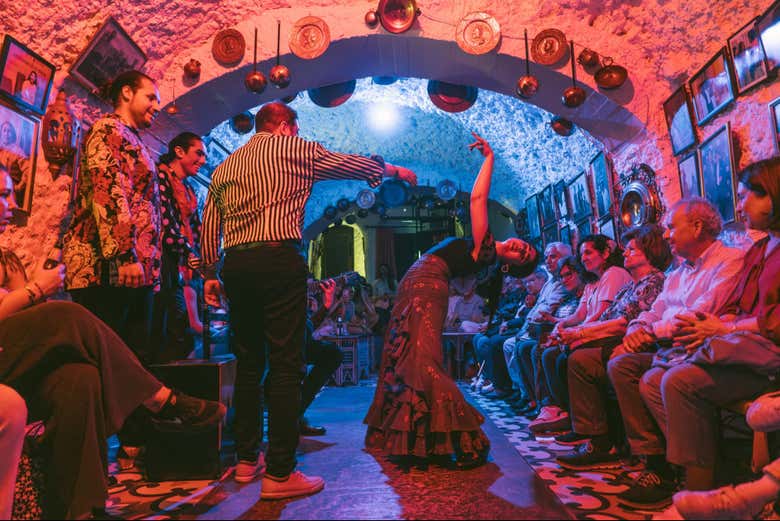 Actuación flamenca