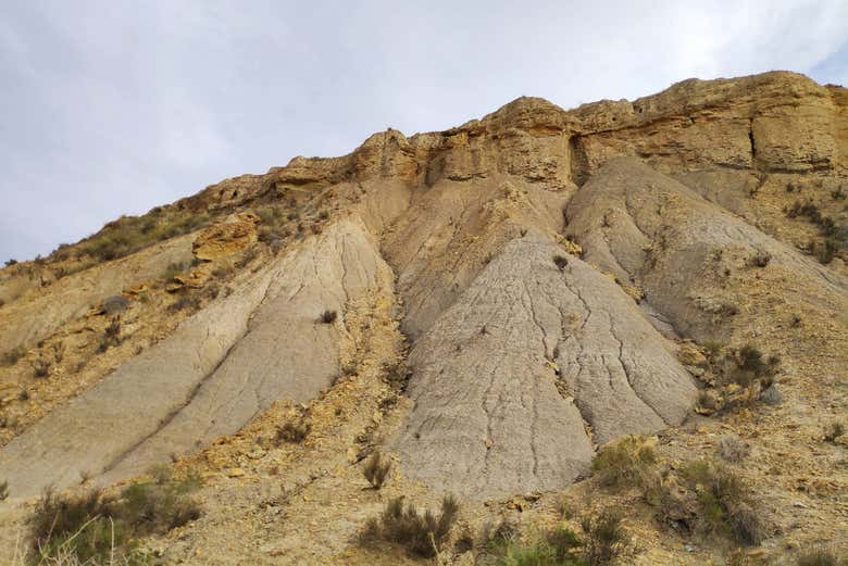 Les formations rocheuses du désert de Tabernas