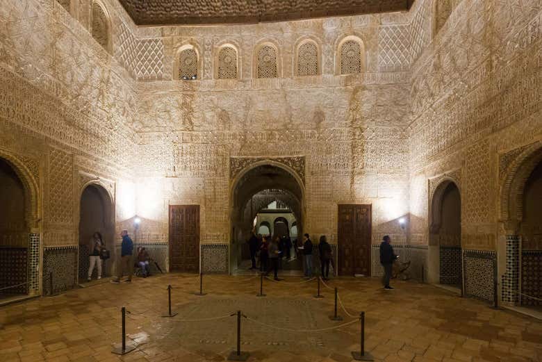 Admire the intricate carved details