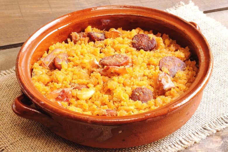 Tomaremos unas migas caseras