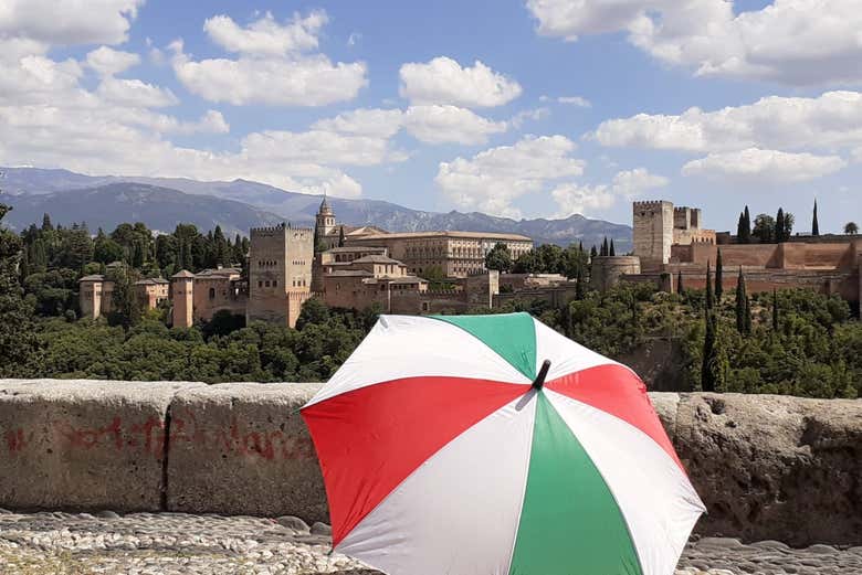 Alhambra dal belvedere di San Nicolas