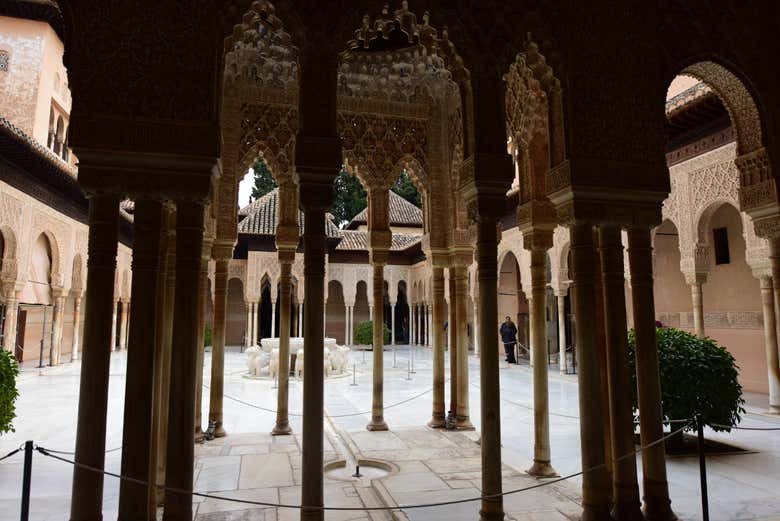 En el patio de los leones