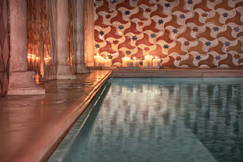 Momento relax en el Hammam Al Ándalus