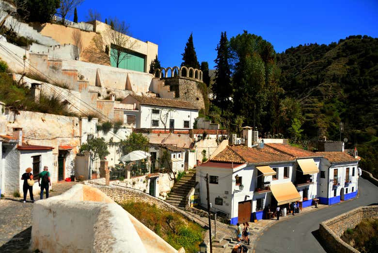 Vue sur le quartier de Sacromonte