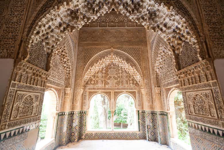 Una delle sale dell'Alhambra