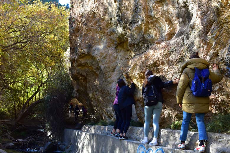 Pasando por la montaña