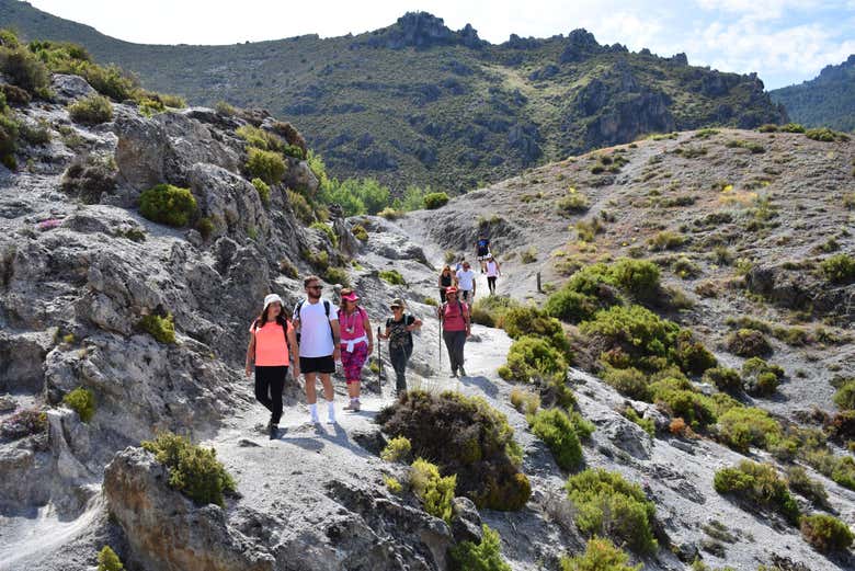 Atravesando la montaña