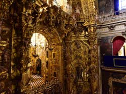 Entrada al camarín