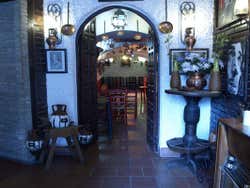 Interior de una cueva del Sacromonte