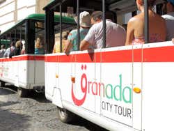 Tren turístico de Granada