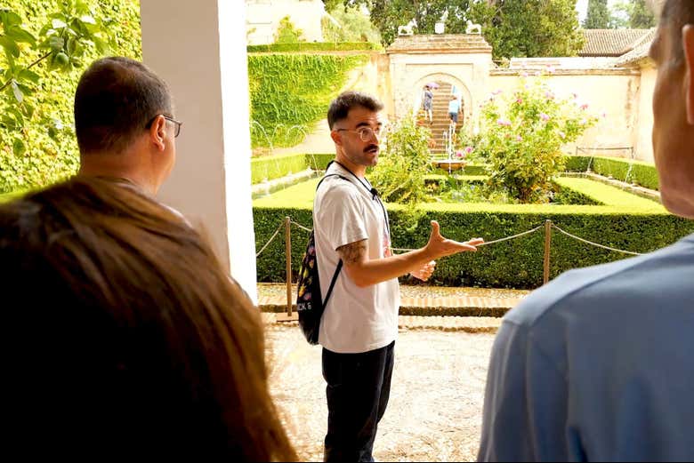 Visita con guía oficial a los Palacios Nazaríes