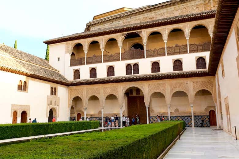 Patio de los Arrayanes en la Alhambra
