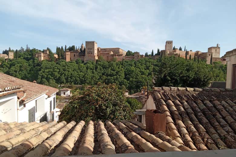 Vista dell'Alhambra dall'Albaicin