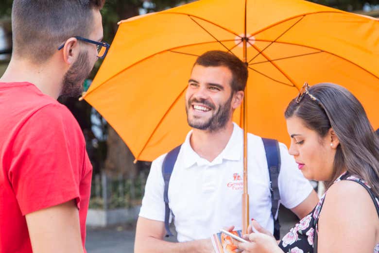 Visitando el centro histórico de Granada