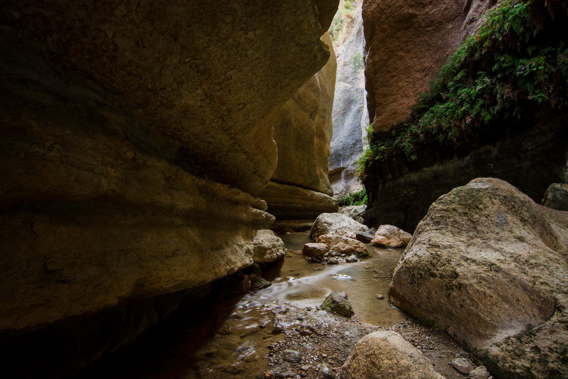 Senderismo por el barranco de la Luna
