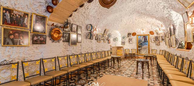 Espectáculo flamenco en el tablao Cueva Los Amayas