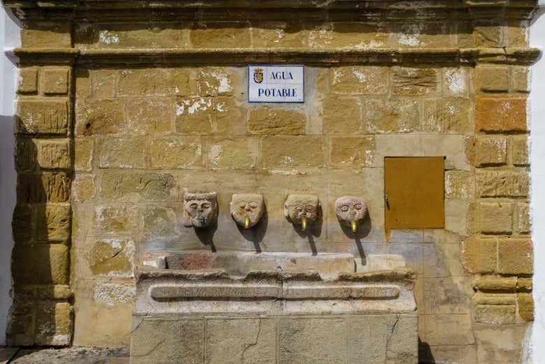 Fountain in Plaza de España