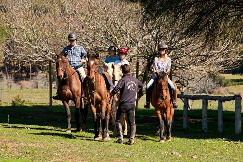Passeio a cavalo pela Serra de Grazalema