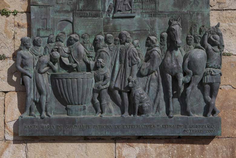 Conmemoración al bautismo de los indios americanos