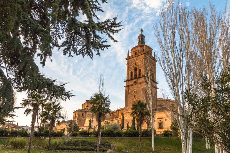 Scorcio della cattedrale di Guadix