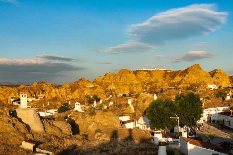 Barrio de las Cuevas de Guadix