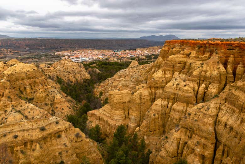Contemplez la vue lors de la balade en 4X4