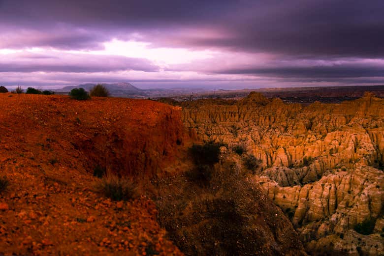 Parcourez les environs de Guadix