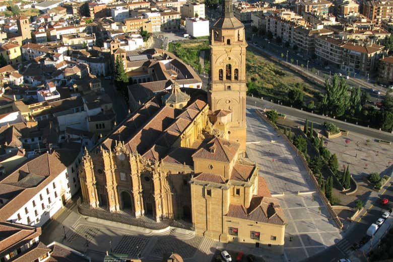 Vista aérea de la catedral