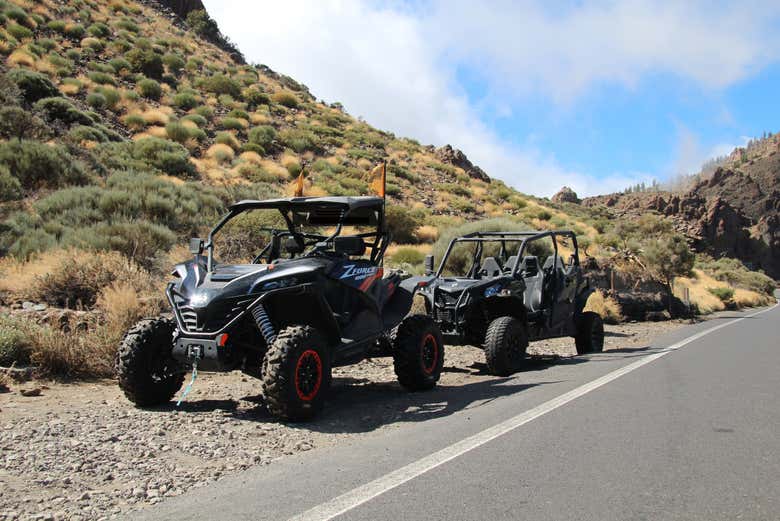 Buggies preparados para la ruta