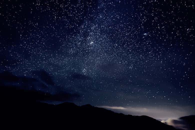 Admirando las estrellas