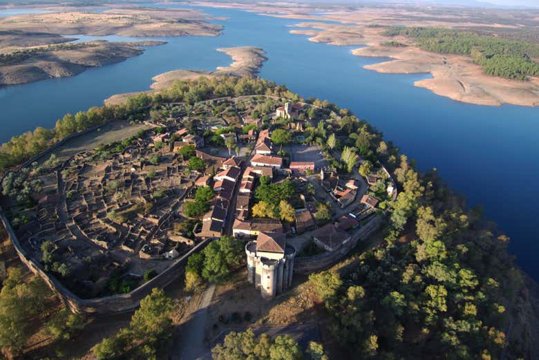 Vista aérea de Granadilla