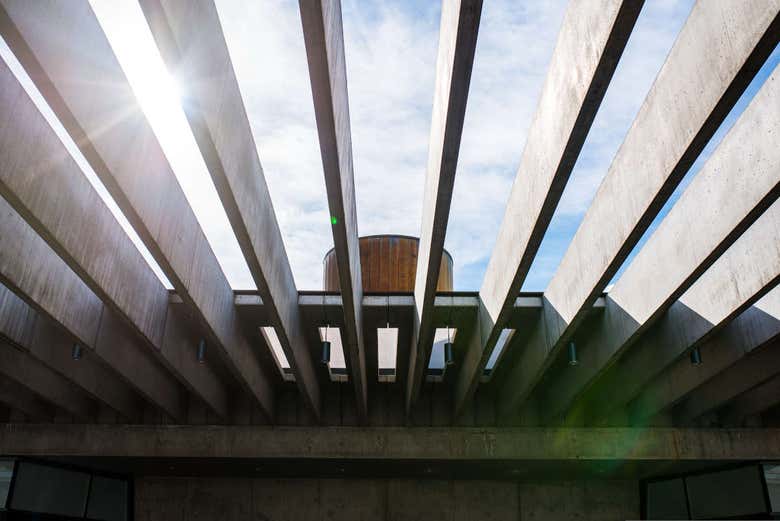 Detalhes da arquitetura das adegas