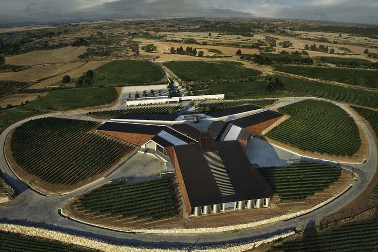 Bodegas Portia, en Gumiel de Izán