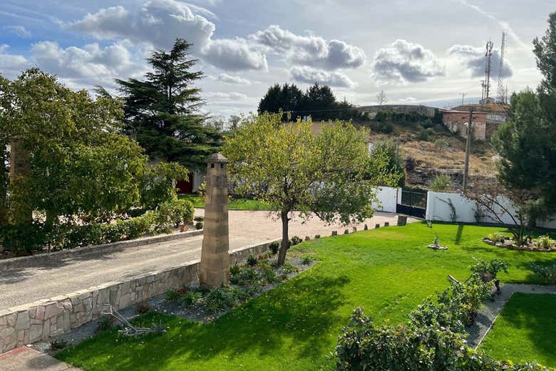 El bonito exterior de las bodegas