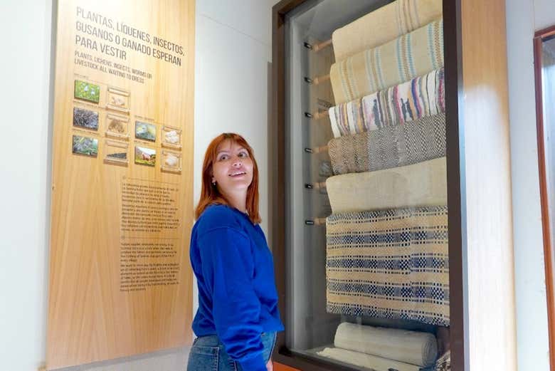 Salle Secadero, consacrée à l'histoire du tissage à La Gomera