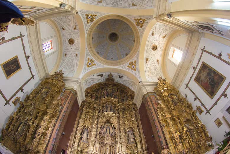 Interior da igreja de San Juan