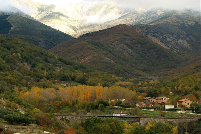 Paisajes del valle del Ambroz