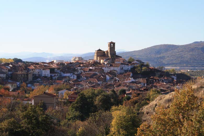 Vista panorâmica de Hervás
