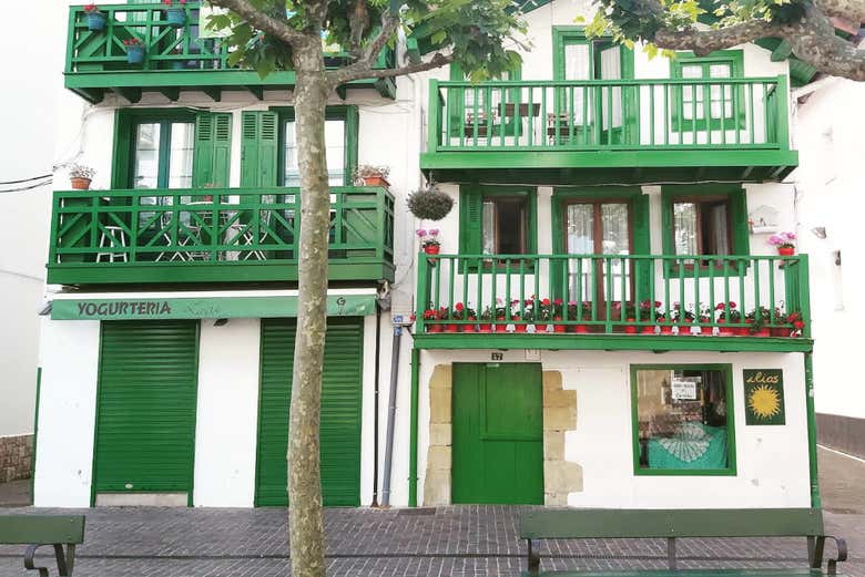 Balcons du quartier de La Marina
